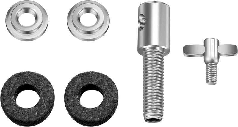 SOUNDACTURE Hi-Hat Clutch for Hi Hat Cymbal Stand – Durable Metal Design with 6mm Hole, Fits Standard Hi-Hat Stands, Perfect for Jazz and Rock Drummers, Secure Locking Mechanism, Quality Build - Image 2